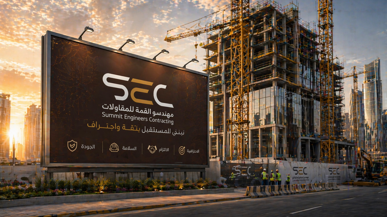 الخدمات الإنشائية